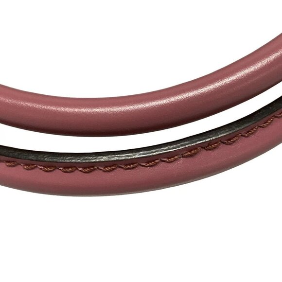 Auth GUCCI Sukey, GG Pattern 296835 Beige Dark Brown Pink Jacquard Leather - Picture 9 of 16